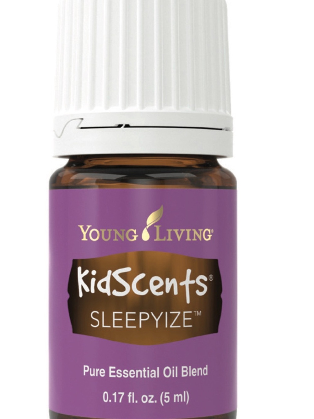 Young Living KidScents SleepyIze Essential Oil Blend - Purple, White